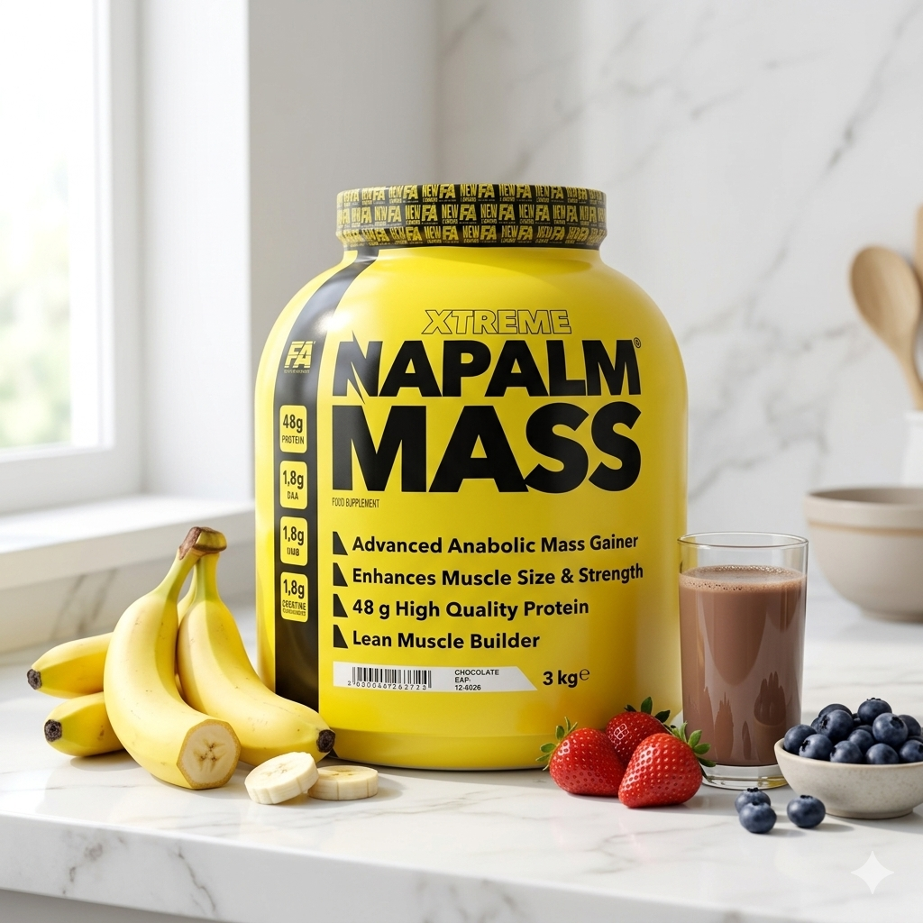 FA Extreme NAPALM MASS 3 kg Weight Gainer | Chocolate Flavor