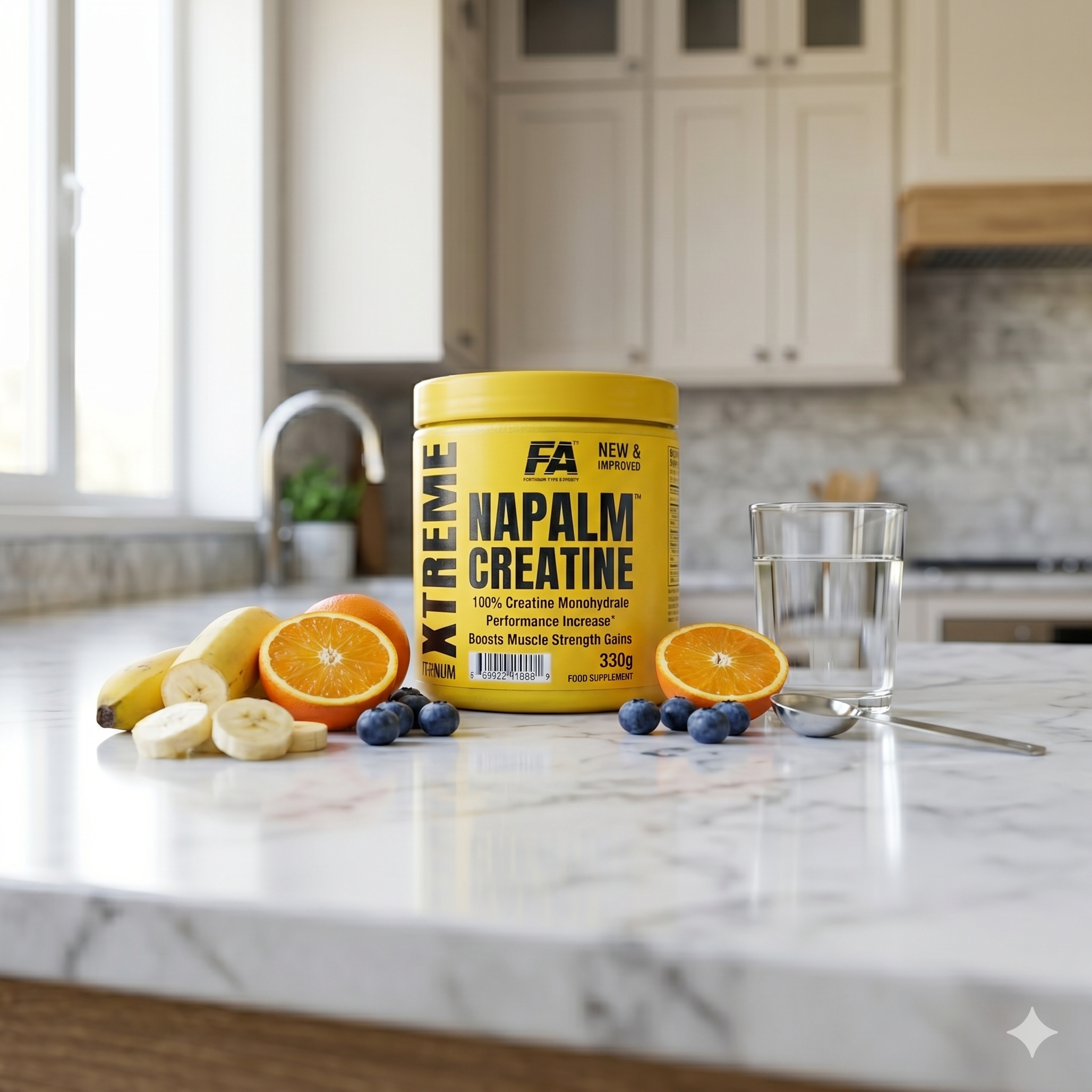 FA Napalam Creatine | 330 Grams | 100% Creatine Monohydrate