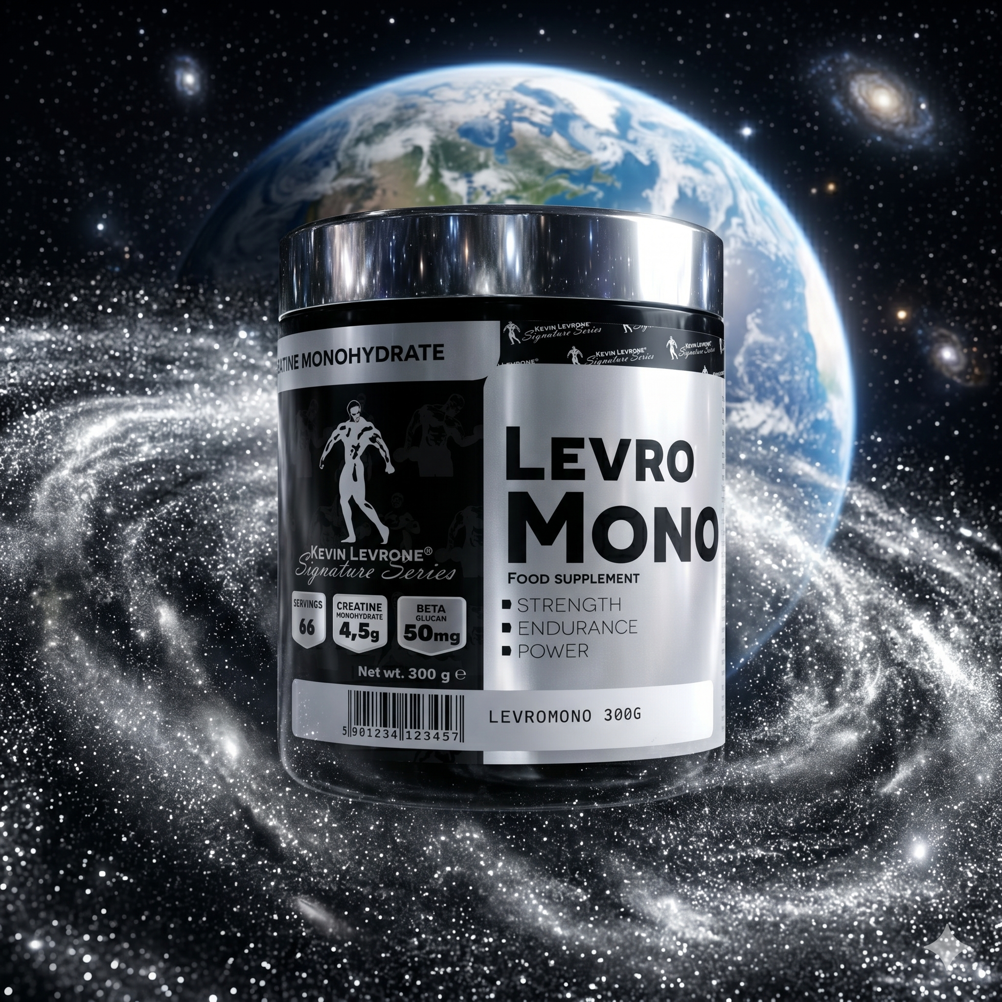 Levro Mono Creatine Monohydrate By Kevin leorane | 300 Grams | Creatine Monohydrate