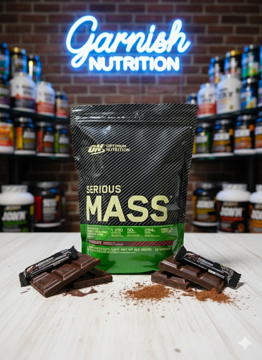 serious Mass 2 Lbs. | Chocolate flavor | 29 servings | Made in Pakistan