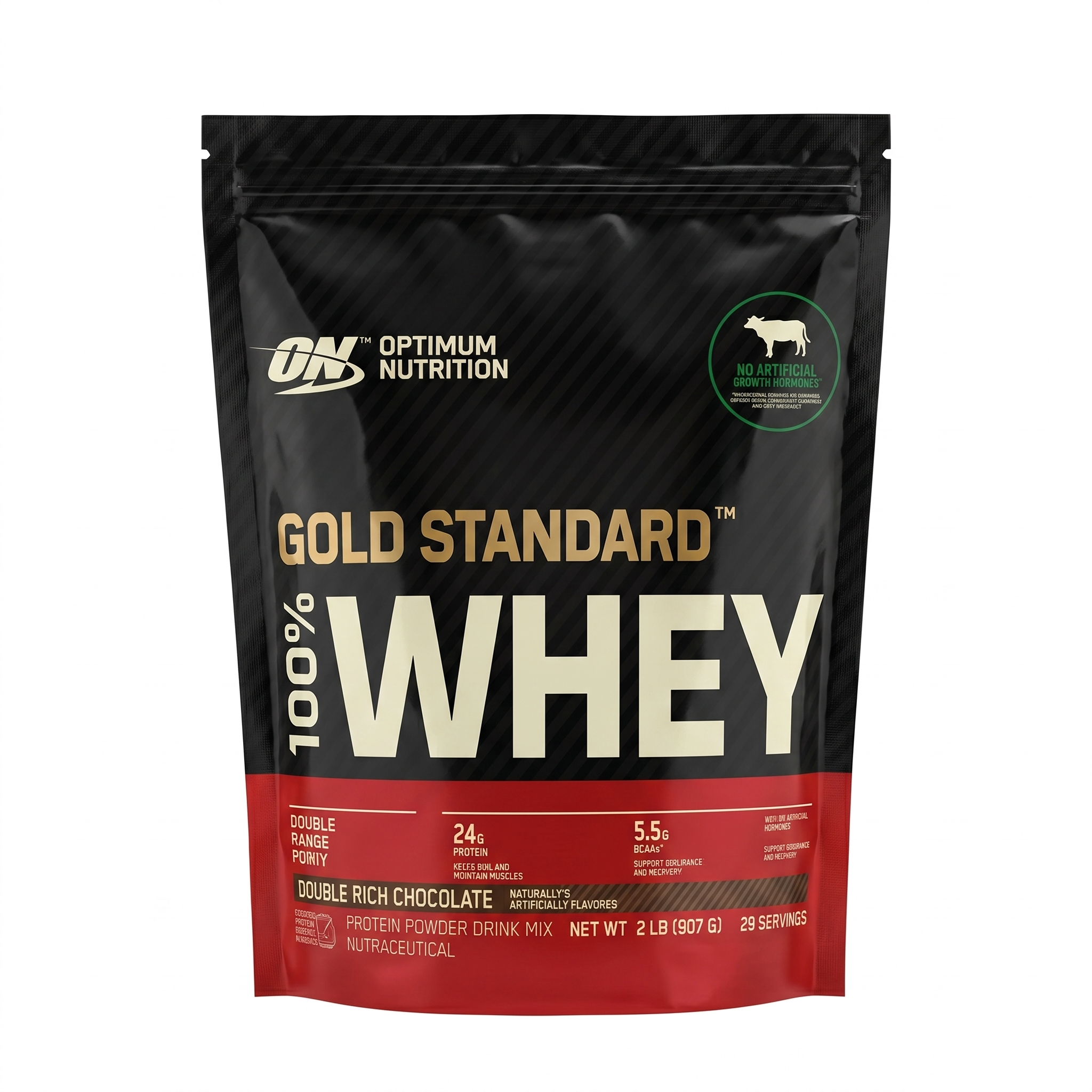 Optimum Nutrition Gold Standard Whey | 2 lbs | 28 servings | Chocolate Flavor