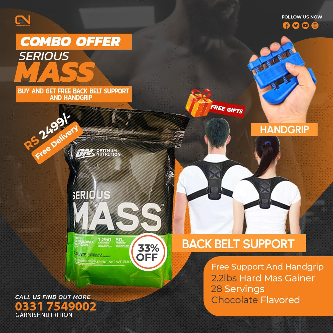 Combo Offer Serious Mass Powder