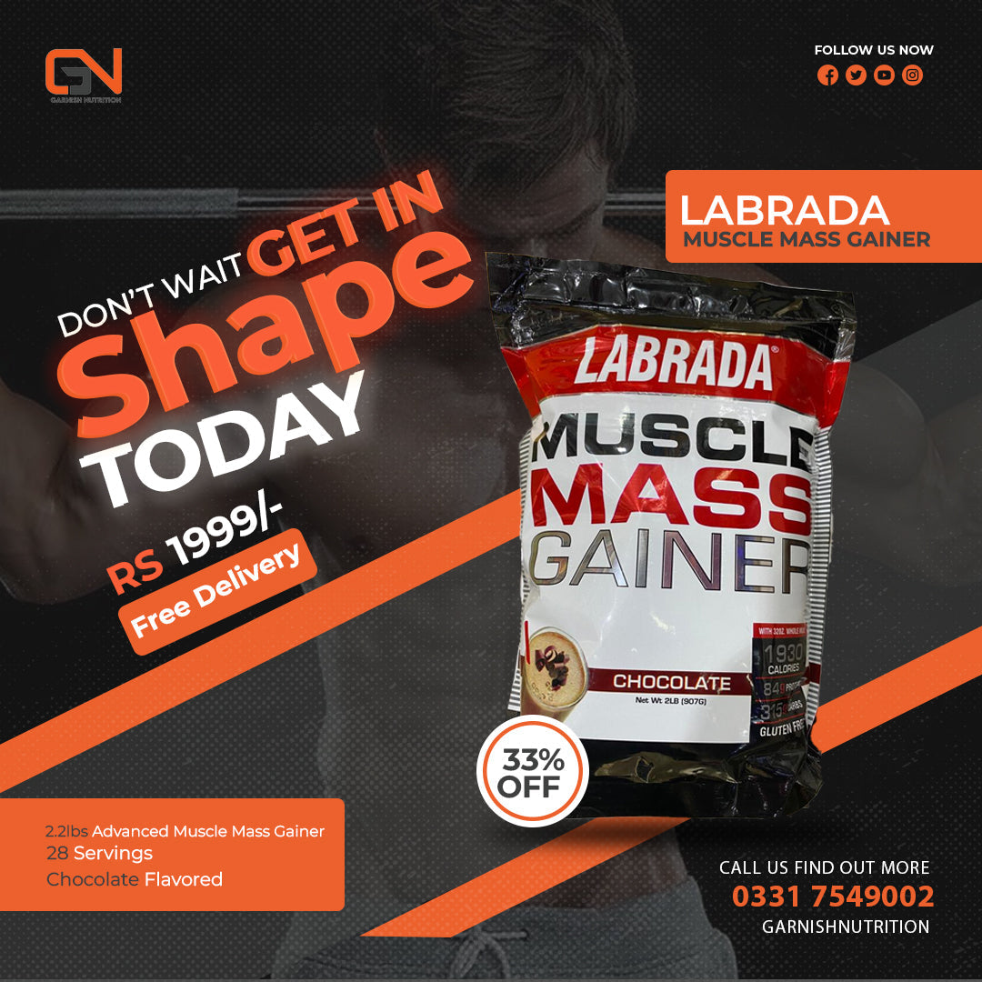 Labrada 2 lbs chocolate flavor made in pakistan